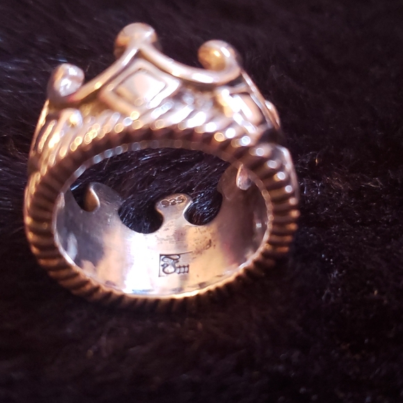 Silver Crown Ring - Picture 3 of 3